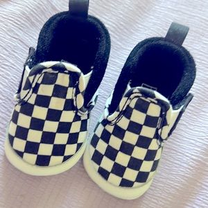 These sweet little infant vans never worn.